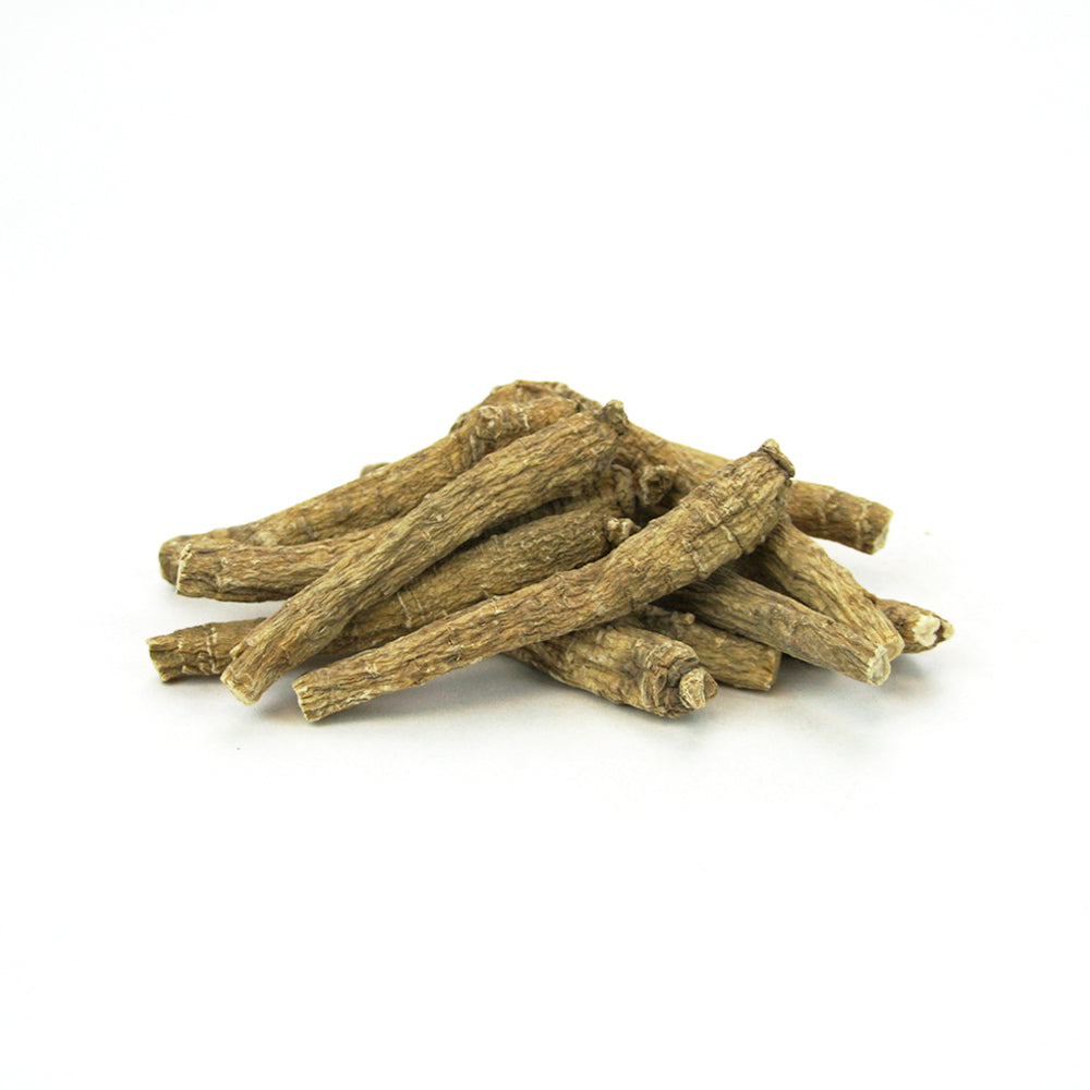 Bolsa pequeña de 4 oz de ginseng americano largo