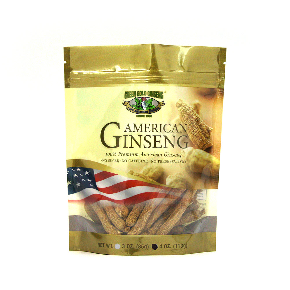 Long American Ginseng Small #1 Bolsa de 4oz