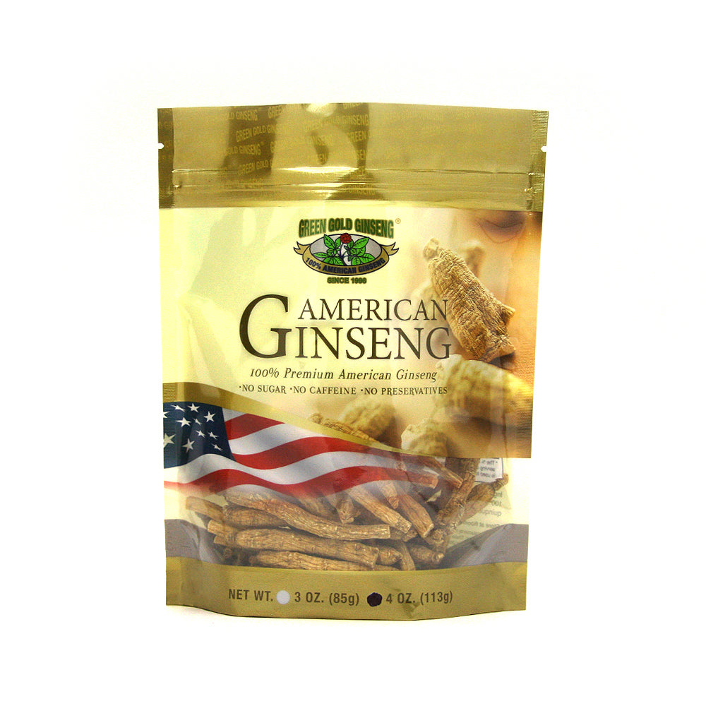 Long American Ginseng Small #2 Bolsa de 4oz