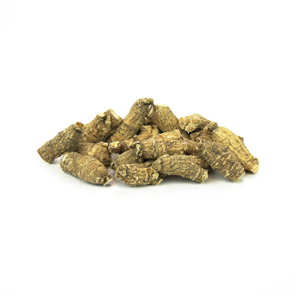 Bolsa corta de 4 oz de ginseng americano mediano pequeño