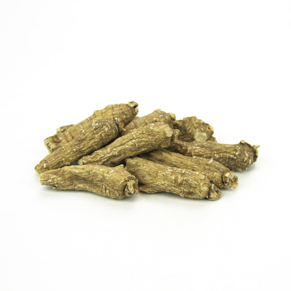 Media bolsa extra grande de ginseng americano medio corto de 4 oz