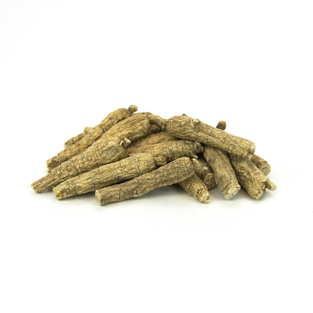 Bolsa de 4 oz medio corto de ginseng americano mediano pequeño