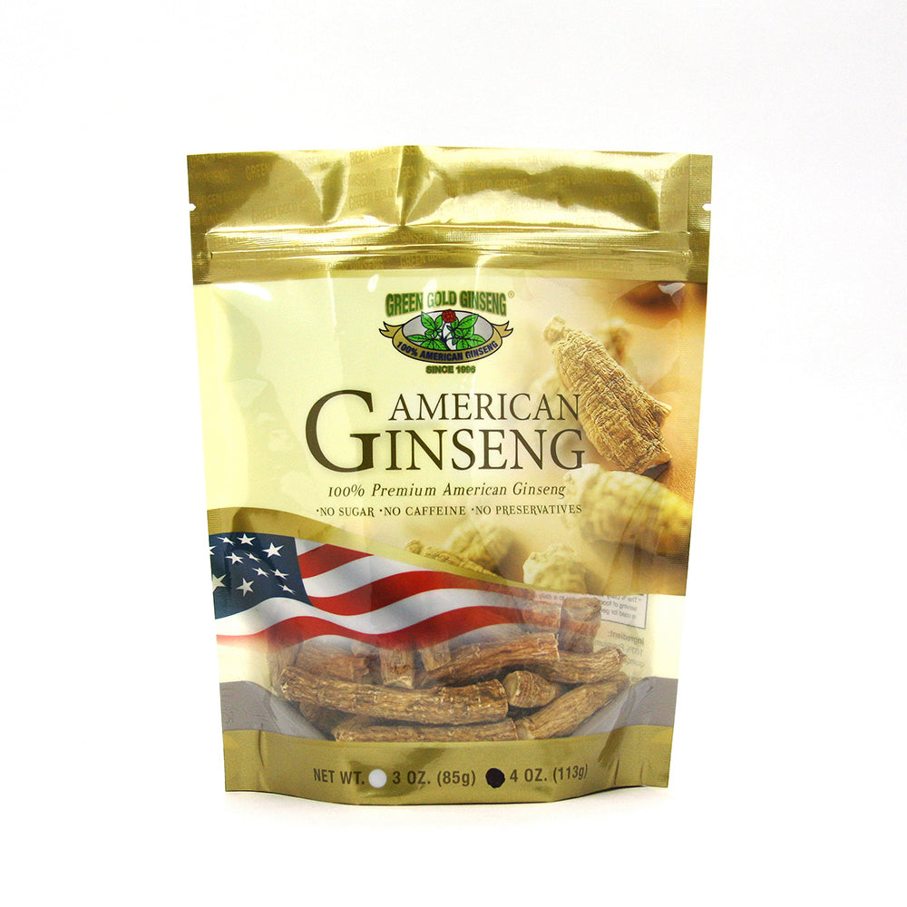 American Ginseng Prong Jumbo 4oz bag