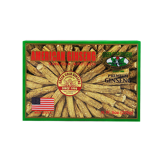 American Ginseng Prong Large 8oz box (economy package, no gift box)