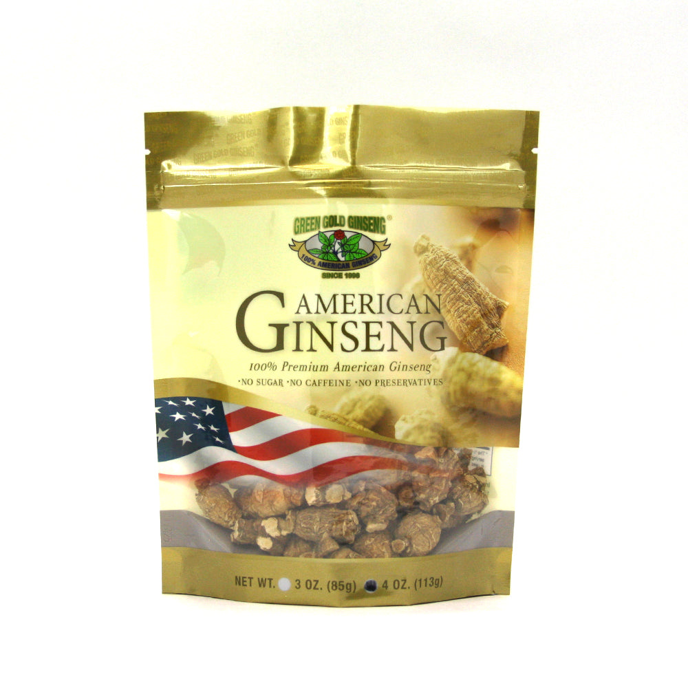 Bullet American Ginseng Bolsa mediana pequeña de 4 oz