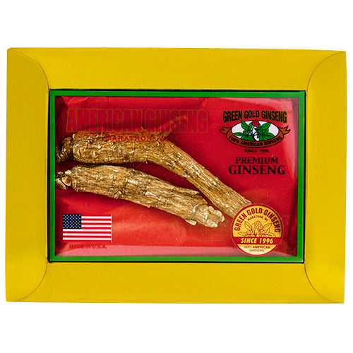 American Ginseng Twin Roots Gift Box 1.92oz