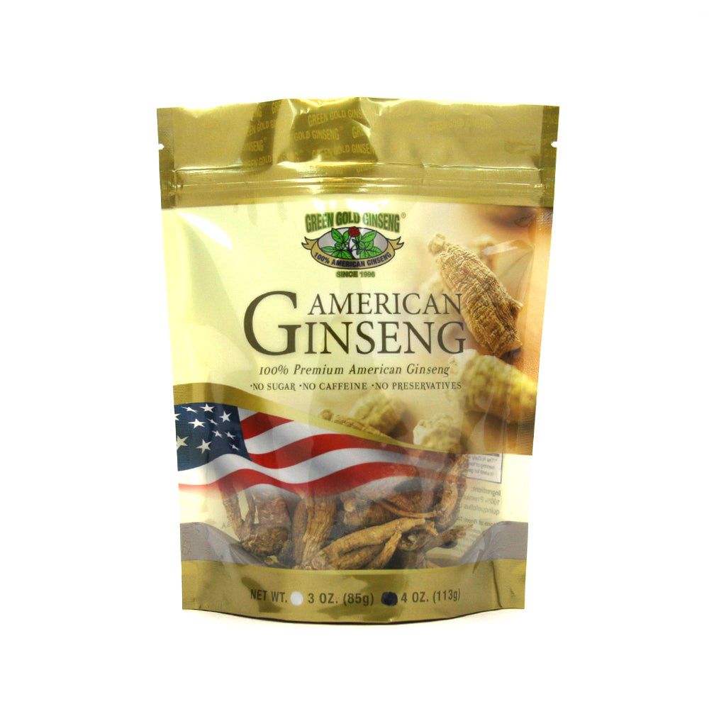 Bolsa de 4 oz de garra de dragón de raíz de ginseng americano sin clasificar